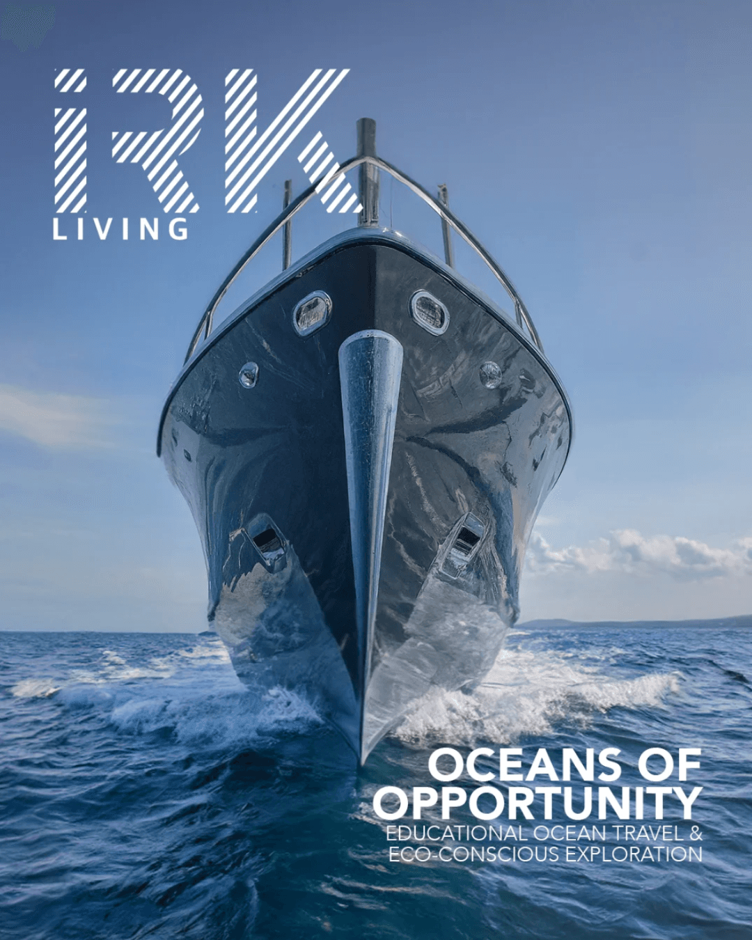 IRK Magazine Living World Ocean Day feature with Driftawave and National Geographic on ocean sustainability