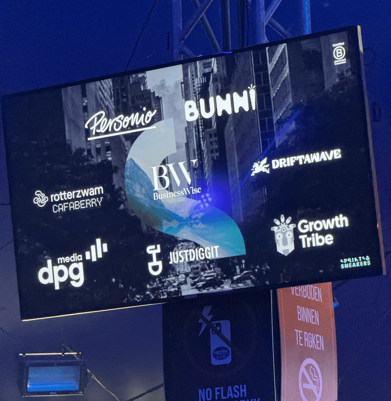 Sprints and Sneakers Festival growth marketing event sponsored by Driftawave